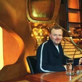 Der frühe Raab bei „TV Total“ – damals noch voller Tatendrang