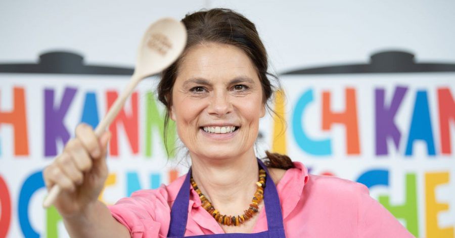 Sarah Wiener engagiert sich seit Jahren für gesunde Ernährung für Kinder.