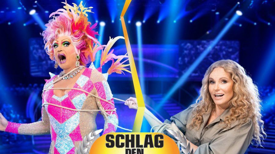 Olivia Jones und Katja Burkard bei "Schlag den Star". (hub/spot)