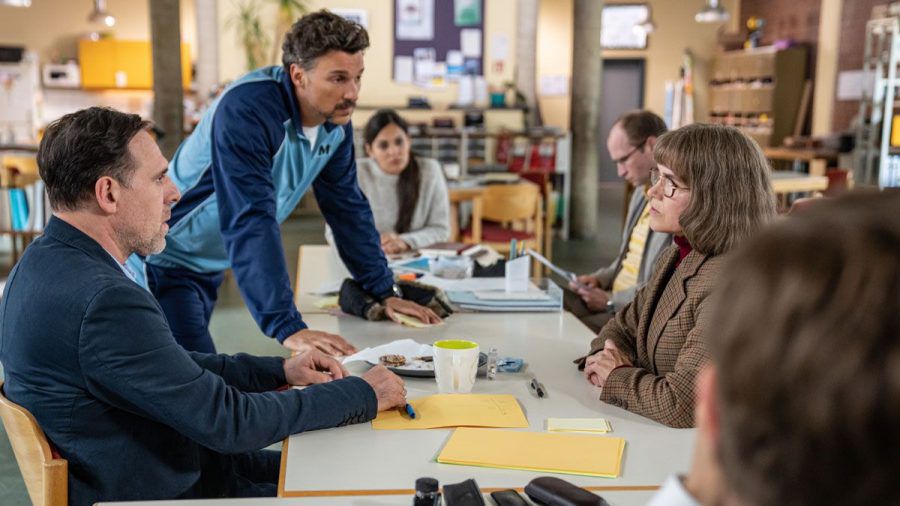 Florian David Fitz und Anke Engelke in "Eingeschlossene Gesellschaft"