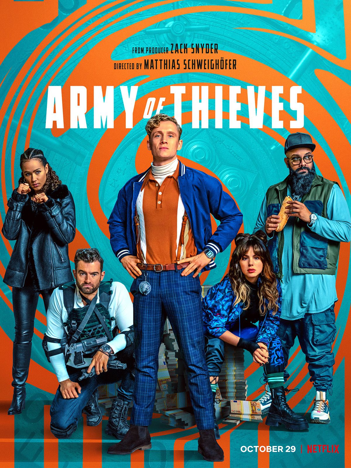 Ruby O. Fee feiert den Filmstart zu Army of Thieves