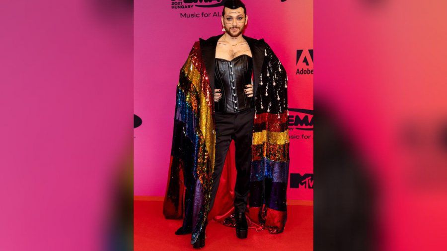 Riccardo Simonetti bei den MTV EMAs 2021. (jom/spot)