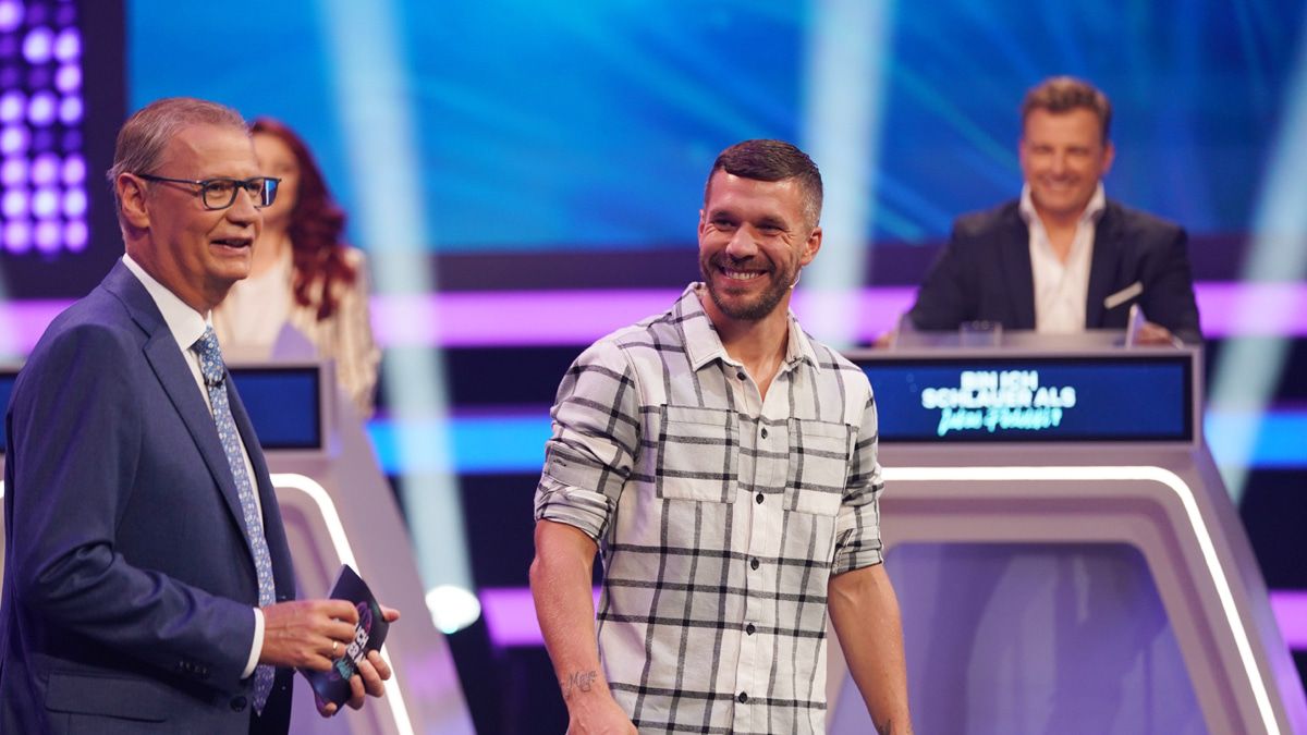 Die Frage des Abends: Bin ich schlauer als Lukas Podolski?