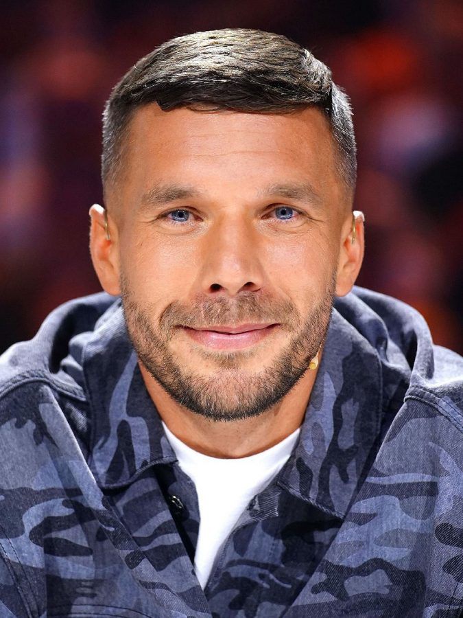 Lukas Podolski tritt am Samstag gegen Thomas Gottschalk an