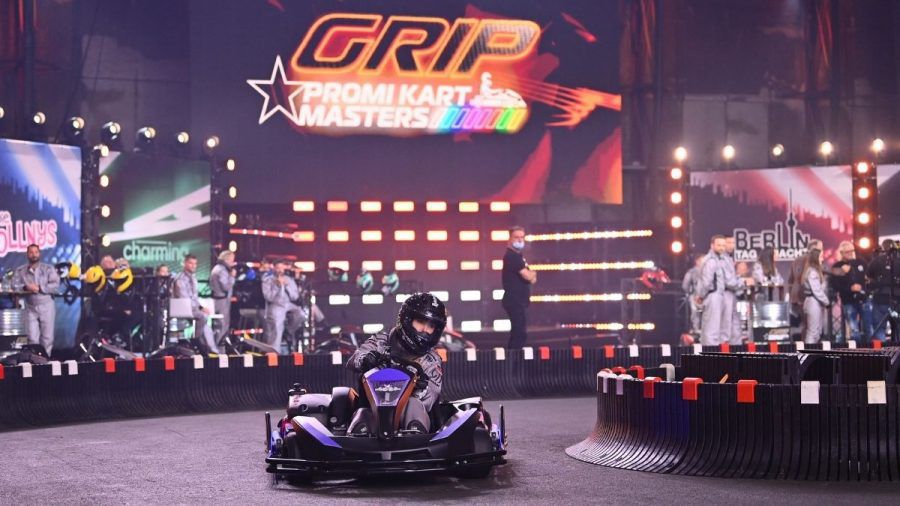 Wer gewinnt das „Grip – Promi Kart Masters“?