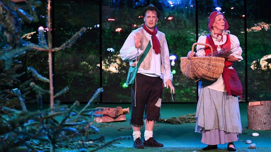 Oliver Pocher und Mirja Boes als Hänsel und Gretel