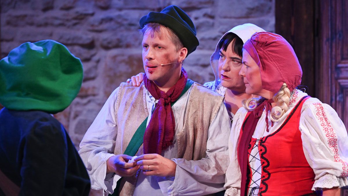 Oliver Pocher und Mirja Boes als Hänsel und Gretel