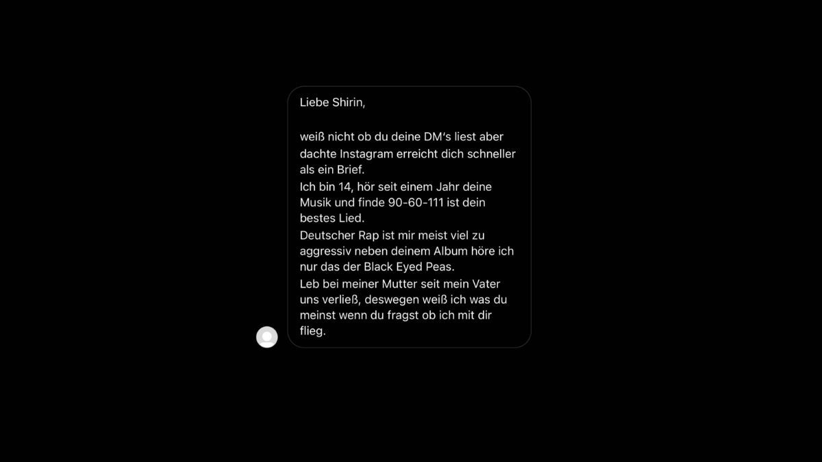 Shirin David: Mit diesem Song antwortet sie auf eine Insta-Nachricht