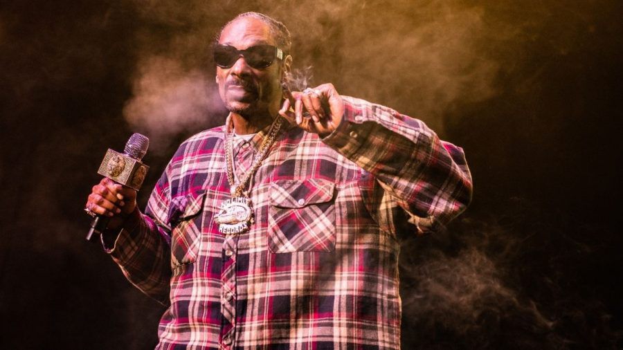 Snoop Dogg auf der Bühne