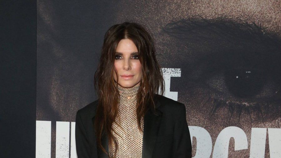 Sandra Bullock auf der Premiere ihres neuen Netflix-Films "The Unforgivable". (tae/spot)