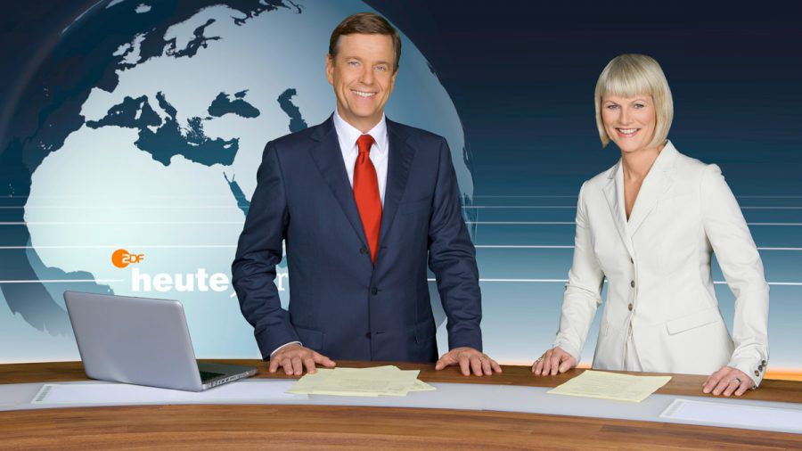 Zum letzten Mal: Claus Kleber und Gundula Gause stimmten ihre Outfits ab