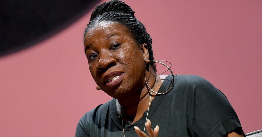 Tarana Burke, die Initiatorin der #MeToo-Bewegung, beim LA Summit 2018.