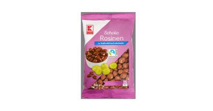 Der Hersteller Encinger SK hat das Produkt Schoko Rosinen in Vollmilchschokolade 200 g mit dem Mindesthaltbarkeitsdatum 23. Juli 2022 zurückgerufen.