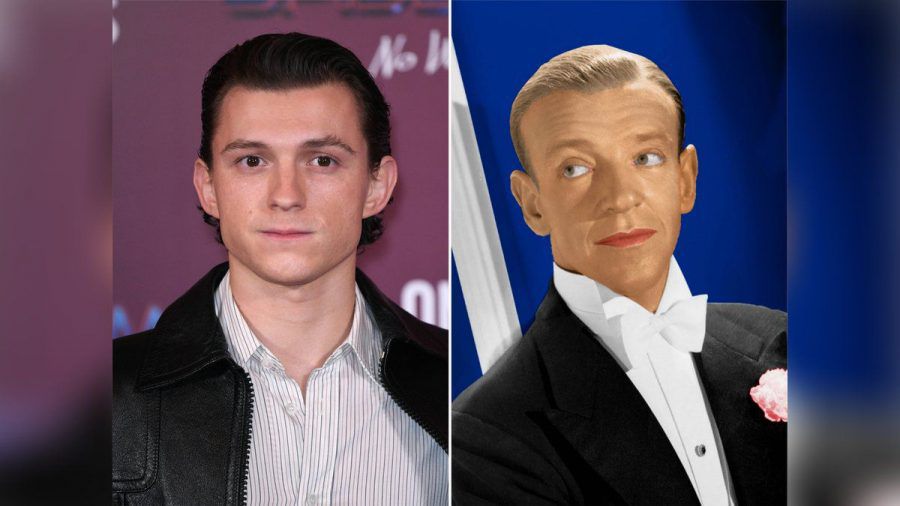 Tom Holland (l.) spielt Fred Astaire. (smi/spot)