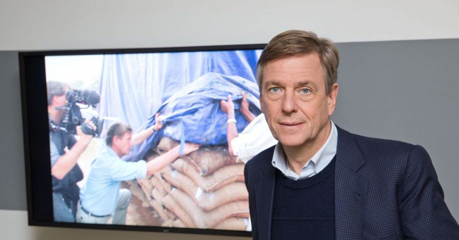 Claus Kleber verabschiedet sich.