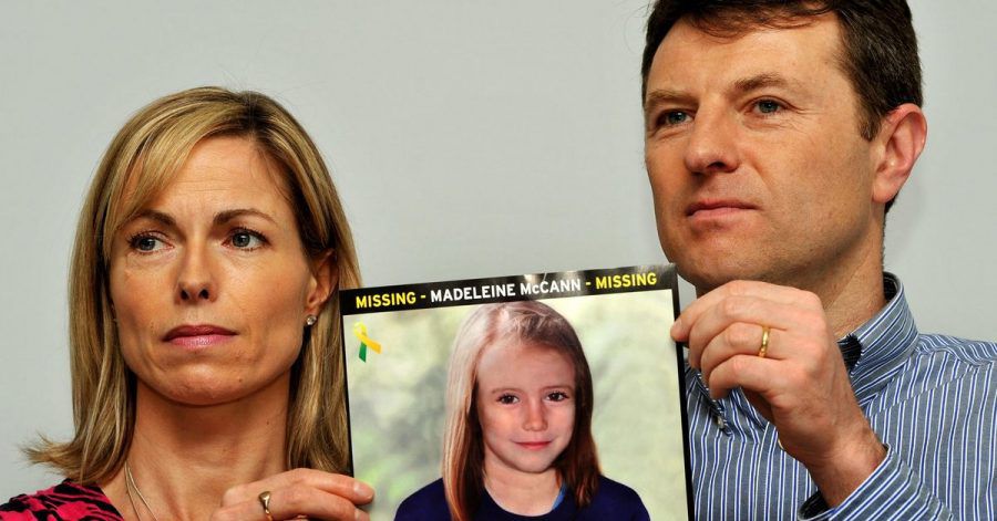 Kate und Gerry McCann, Eltern der verschwundenen Maddie, bei einem Such-Aufruf im Jahr 2012.
