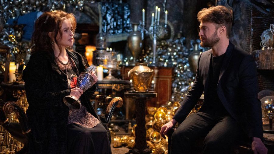 Helena Bonham Carter und Daniel Radcliffe in "Harry Potter 20th Anniversary: Return To Hogwarts". (jom/spot)