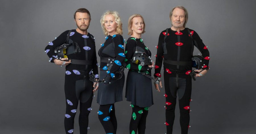 Björn Ulvaeus (l-r), Agnetha Fältskog, Benny Andersson und Anni-Frid Lyngstad feierten ihr Comeback.