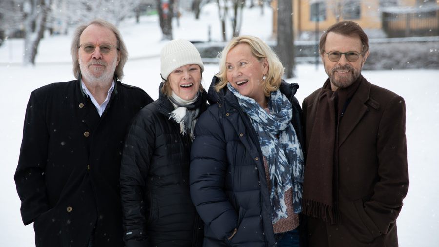Seltenes Video: Hier stapfen ABBA durch den Schnee