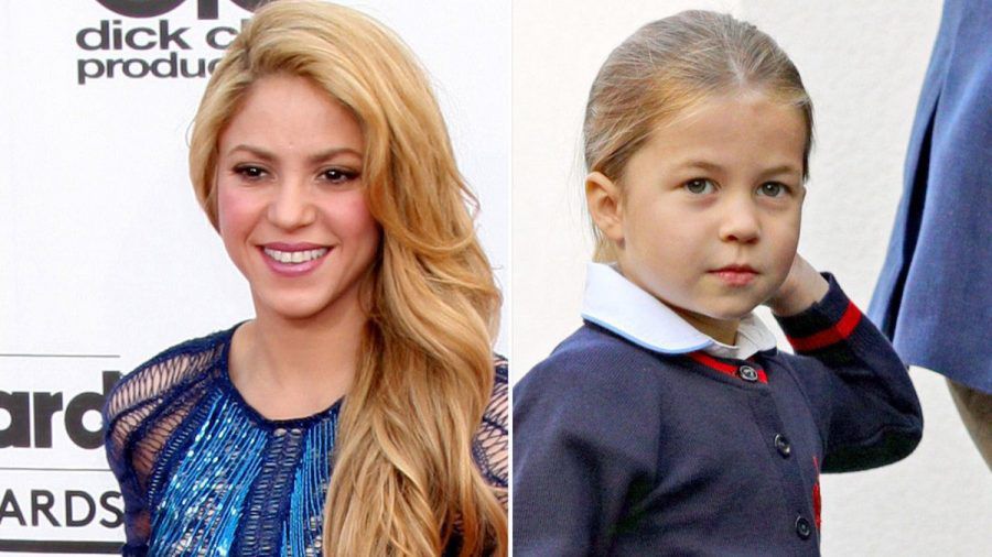 Shakira (li.) freut sich, dass Prinzessin Charlotte ihre Musik mag. (jom/spot)