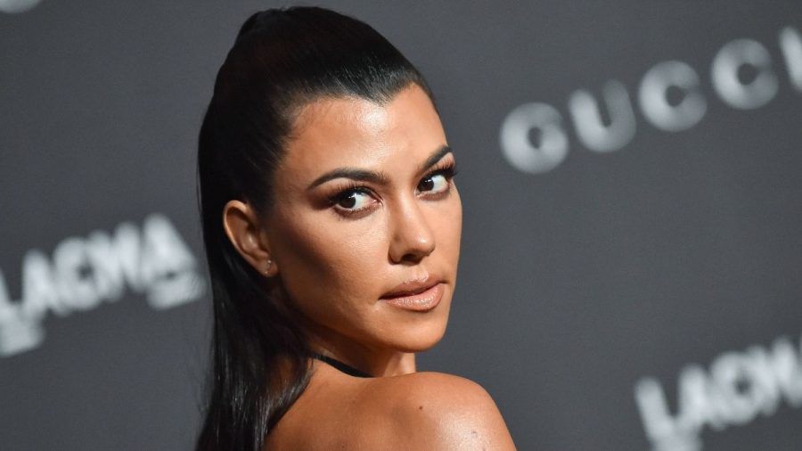 Kourtney auf dem roten Teppich