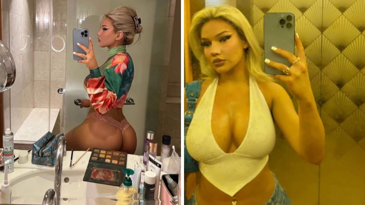 Shirin David präsentiert ihr Hinterteil im String-Tanga