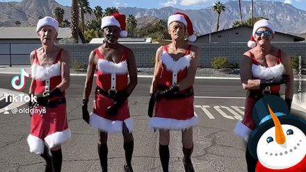 “The Old Gays”: Diese schwulen Santa-Opas rocken das Netz