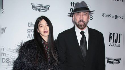 Nicolas Cage mit Ehefrau Riko Shibata bei einem Auftritt in New York. (hub/spot)