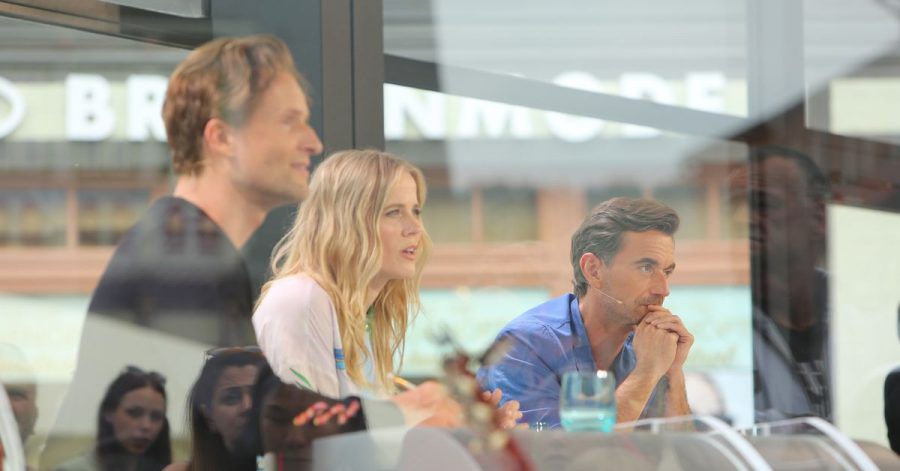 Die neue DSDS-Jury: Toby Gad, Musikproduzent (l-r), die Sängerin Ilse DeLange und der Schlagerstar Florian Silbereisen.