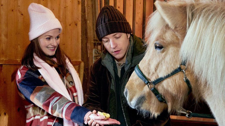 Merle (Michaela Weingartner) und Gerry (Johannes Hut) in "Sturm der Liebe". (aha/spot)