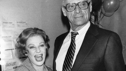 Schauspielerin Joan Copeland und ihr Bruder, Schriftsteller Arthur Miller. (ili/spot)