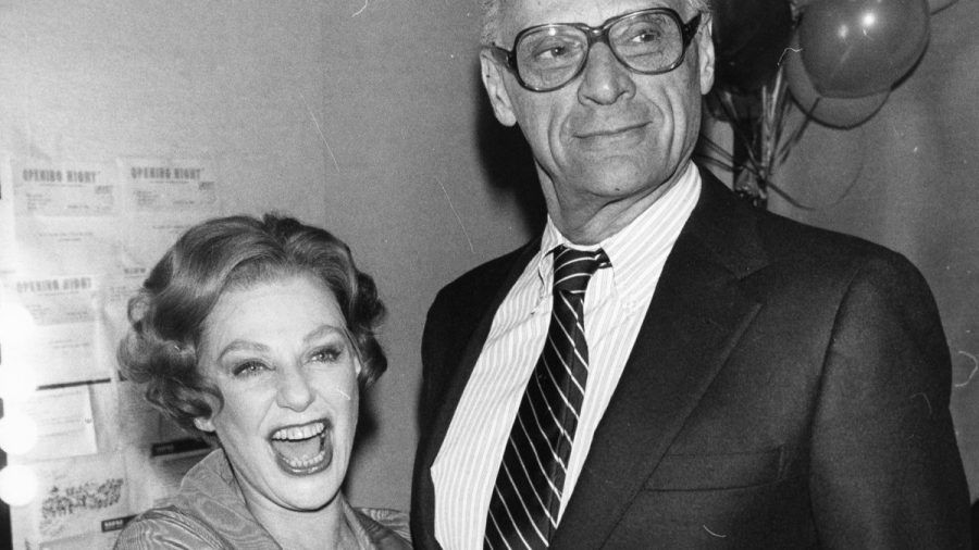 Schauspielerin Joan Copeland und ihr Bruder, Schriftsteller Arthur Miller. (ili/spot)