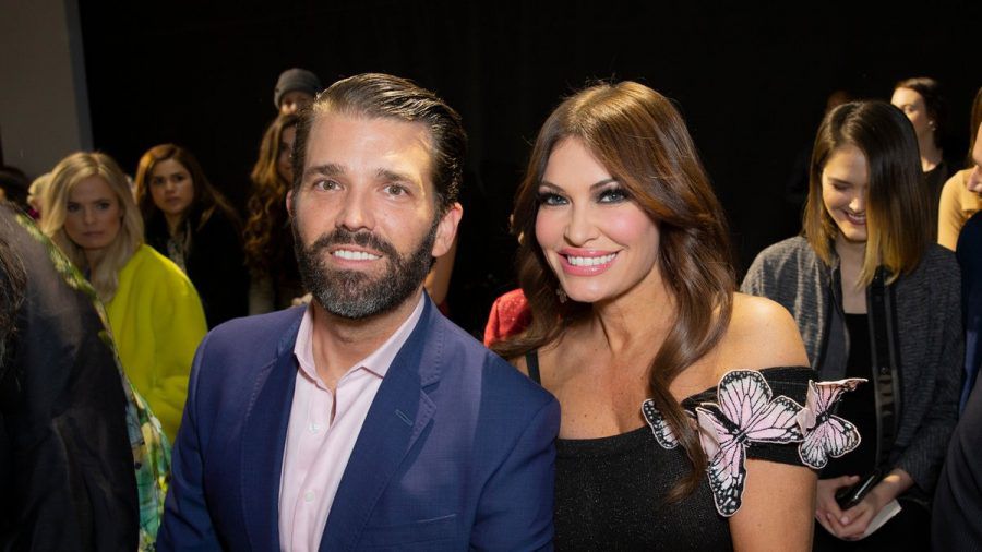 Donald Trump Jr. und Kimberly Guilfoyle bei einem Auftritt in New York. (hub/spot)