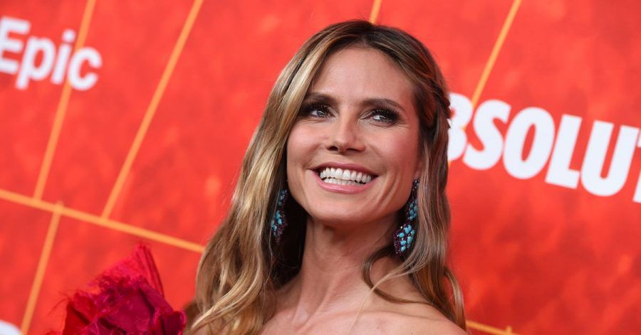 Heidi Klum zeigt sich gern mit wenig an.