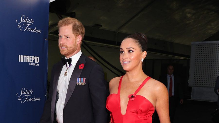 Prinz Harry und Herzogin Meghan auf einer Veranstaltung im November 2021 in New York City. (dr/spot)