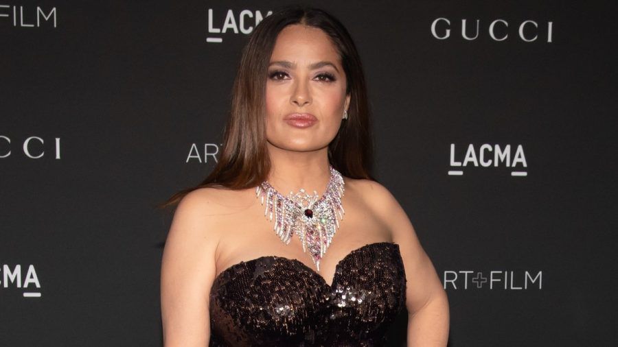 Salma Hayek bei einem Auftritt in Los Angeles. (hub/spot)