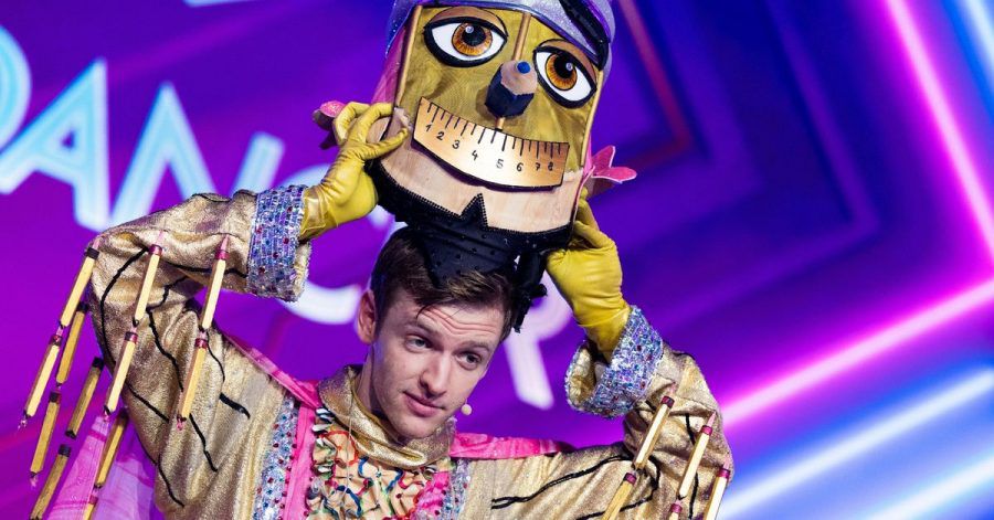Schauspieler Timur Bartels steckt hinter der Figur «Der Buntstift» in der Prosieben-Show «The Masked Dancer».