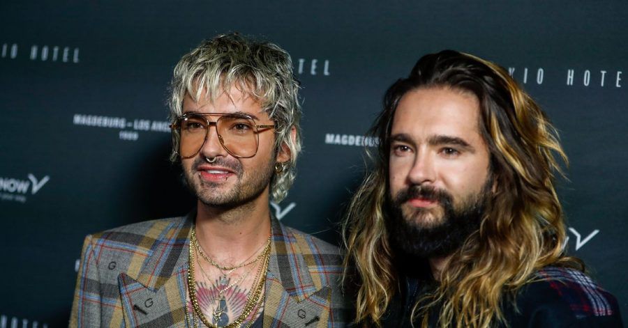 Tom (l) und Bruder Bill Kaulitz waren über Silvester Hausmänner - mit «richtigen Abwaschhänden».