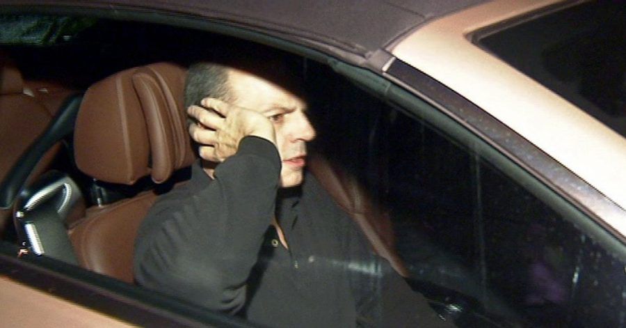 Der verurteilte Reemtsma-Entführer Thomas Drach beim Verlassen des Gefängnisses 2013.