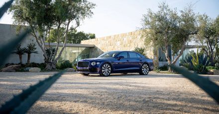 Elektromobilität im Fokus: Auch Bentley setzt immer mehr auf E-Unterstützung wie etwa in der neuen Hybridversion vom Flying Spur.