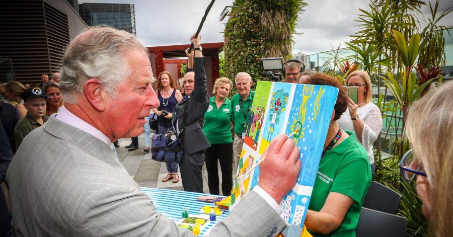 Der britische Thronfolger Prinz Charles fühlt sich durch das Malen von Aquarellen in eine «andere Dimension» transportiert.