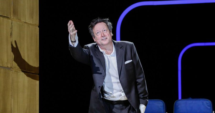 Matthias Brandt in der Fotoprobe zum Stück «Mein Name sei Gantenbein» im Berliner Ensemble.