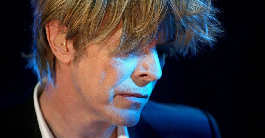 David Bowie beim Montreux Jazz Festival 2002.