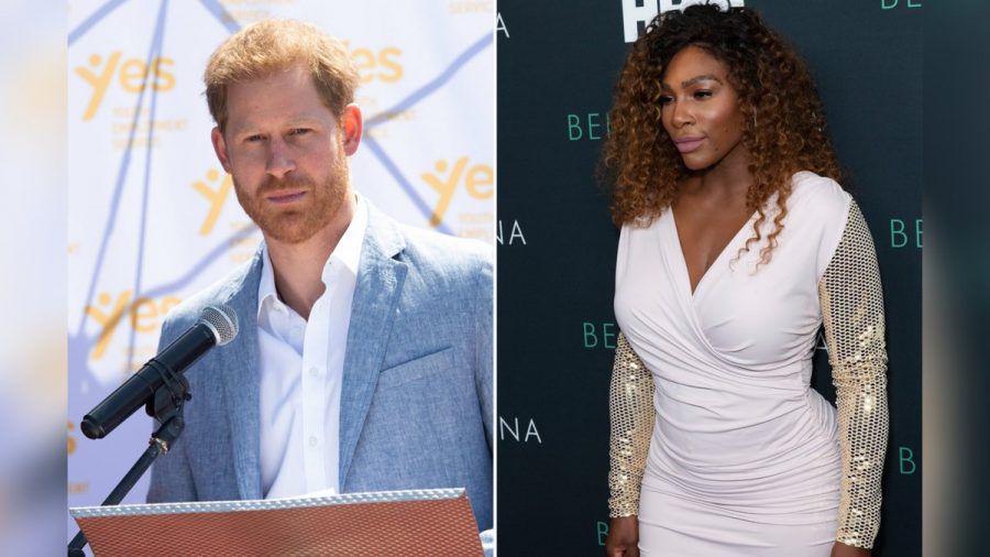 Prinz William und Serena Williams machen gemeinsame Sache. (mia/spot)