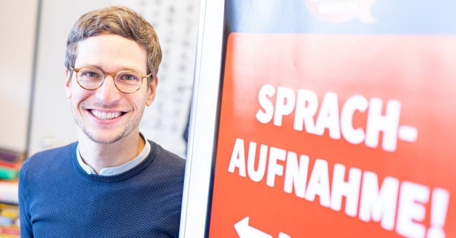 François Conrad, Sprachwissenschaftler und Leiter vom Forschungsprojekt «Die Stadtsprache Hannovers» der Leibniz Universität Hannover.