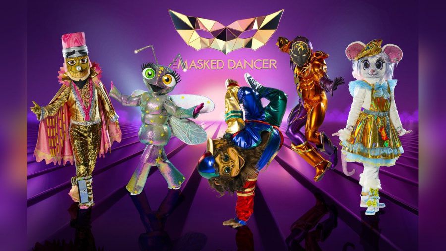 Der Buntstift (l.) will bei "The Masked Dancer" seine Tanzqualitäten unter Beweis stellen. (jom/spot)