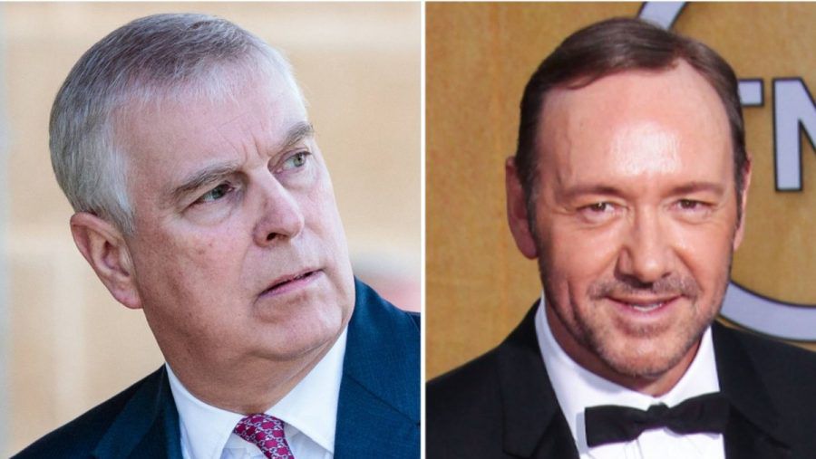 Prinz Andrew soll sich hilfesuchend an Kevin Spacey gewendet haben. (stk/spot)