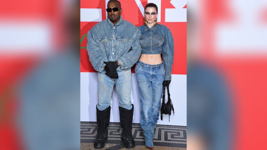 Kanye West und Julia Fox in Paris. (jom/spot)