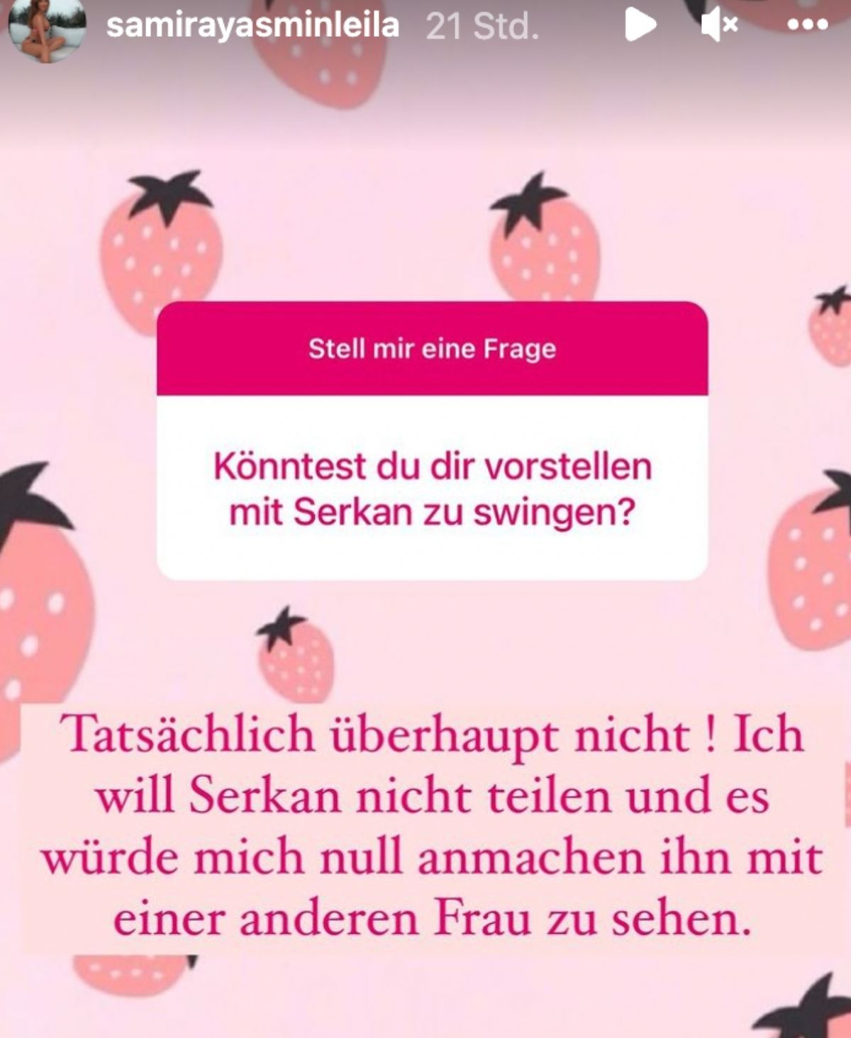 Samira Klampfl im Sex-Talk: Dreier, Swinger-Club mit Serkan und Verhütung