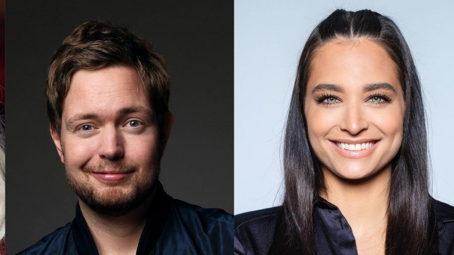 Bastian Bielendorfer und Amira Pocher sind zwei der 14 Teilnehmerinnen und Teilnehmer der neuen "Let's Dance"-Staffel. (ili/spot)